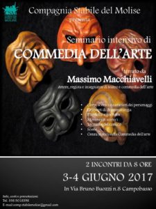 locandina seminario commedia arte